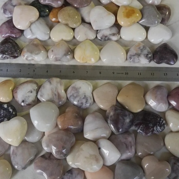 GEMSTONE HEART 💛🧡💜🤍🩷🩵 - Picture 9 of 9